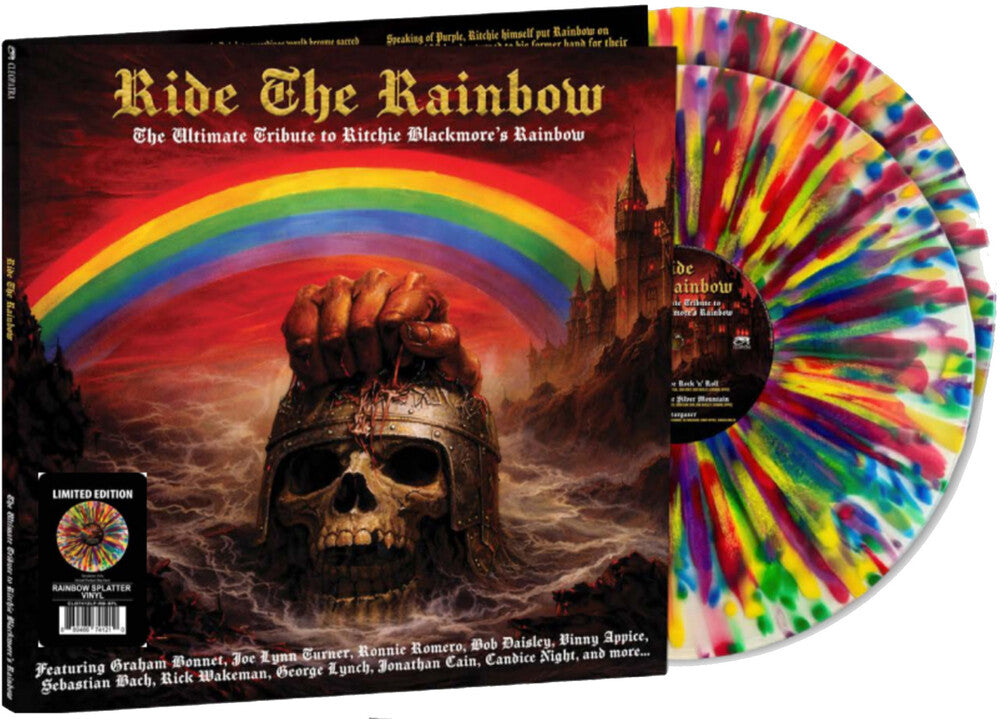 Ride The Rainbow - The Ultimate Tribute to Ritchie Blackmore's Rainbow [Rainbow Splatter] Vinyl Record