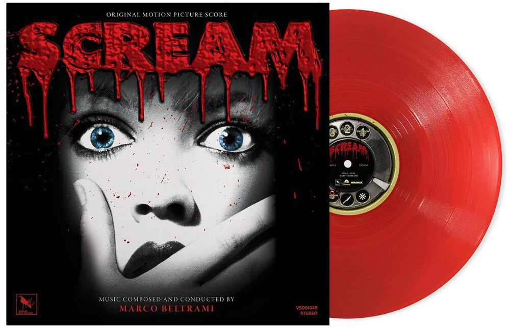 Pre-Order: Marco Beltrami - Scream - Original Motion Picture Score - 30th Anniversary Edition [Woodsboro Bloodbath Red]