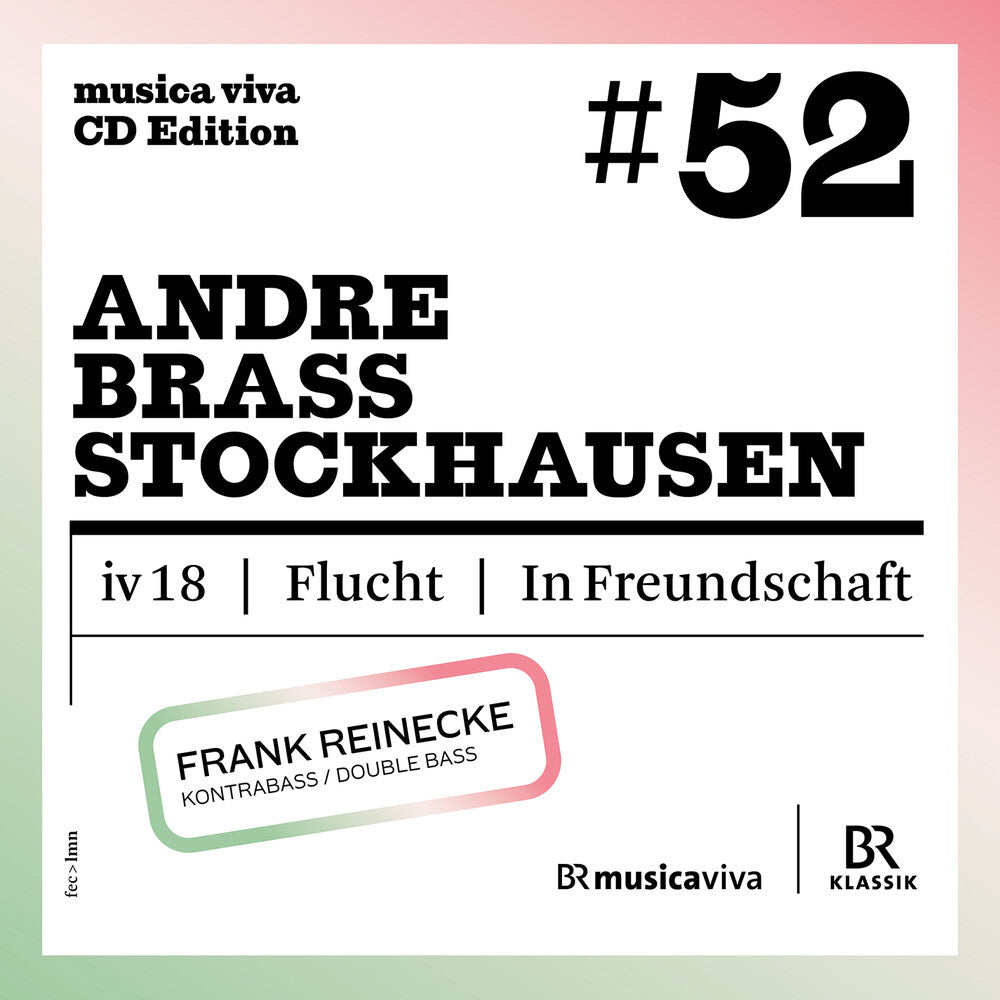 Pre-Order: Frank Reinecke - 52 - Frank Reinecke [CD]