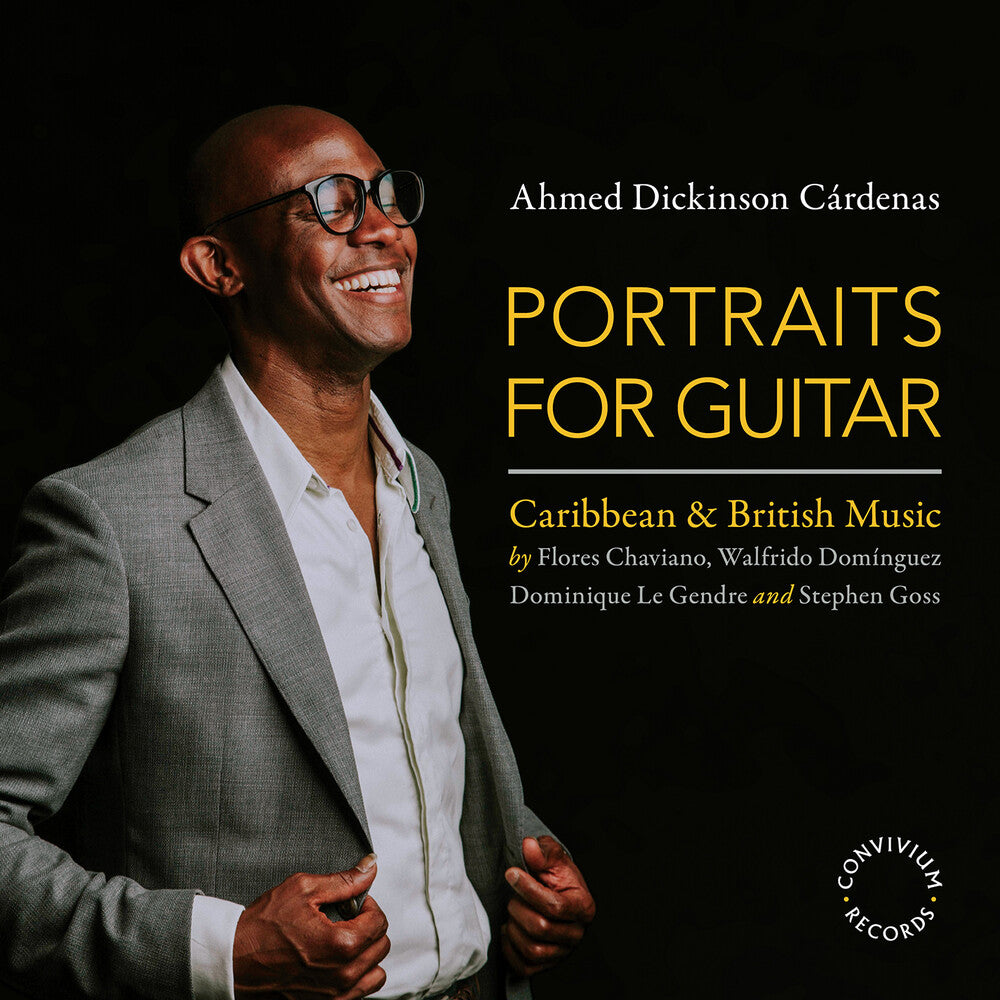 Pre-Order: Ahmed Cardenas  Dickinson - Portraits For Guitar [CD]