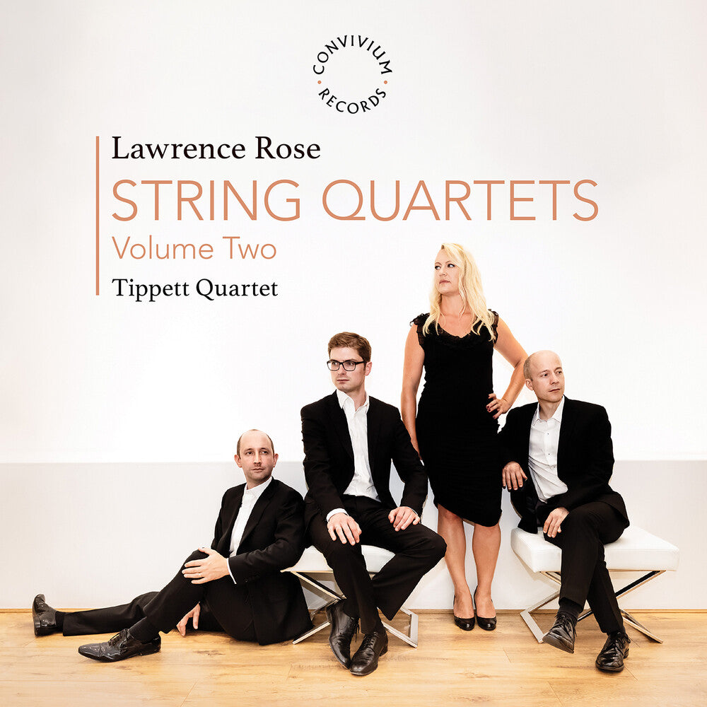Pre-Order: Tippett Quartet - Lawrence Rose: Str Quartets Ii [CD]