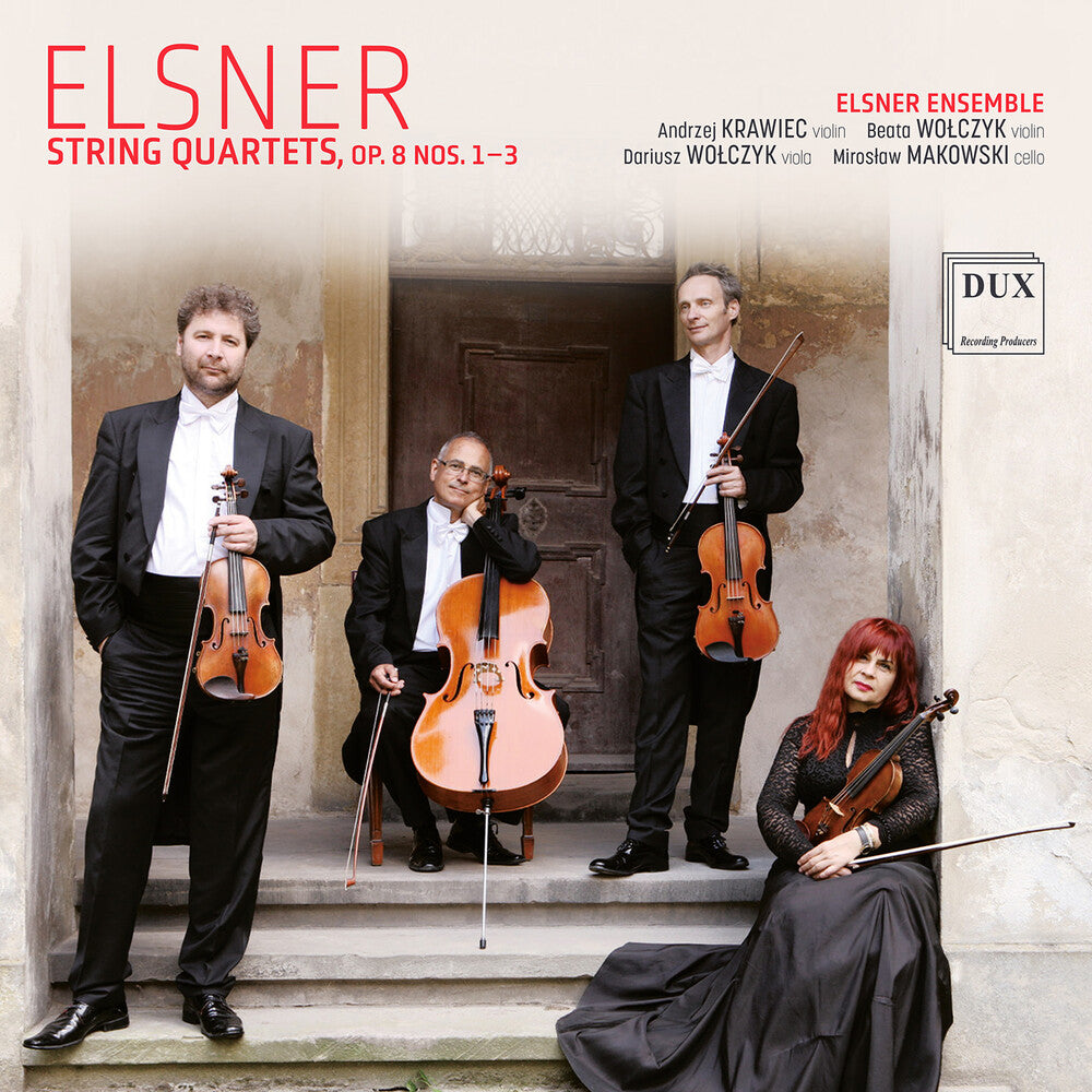 Pre-Order: Elsner Ensemble - Elsner: Str Quartets Op. 8 Nos. 1-3 [CD]