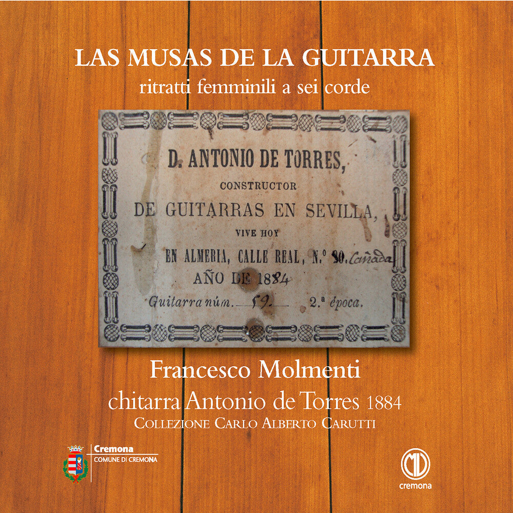 Pre-Order: Francesco Molmenti - Las Musas De La Guitarra - Francesco Molmenti [CD]