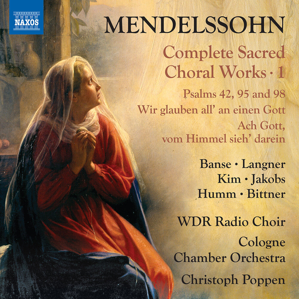 Pre-Order: Juliane Banse - Mendelssohn: Complete Sacred Choral Works Vol. 1 [CD]