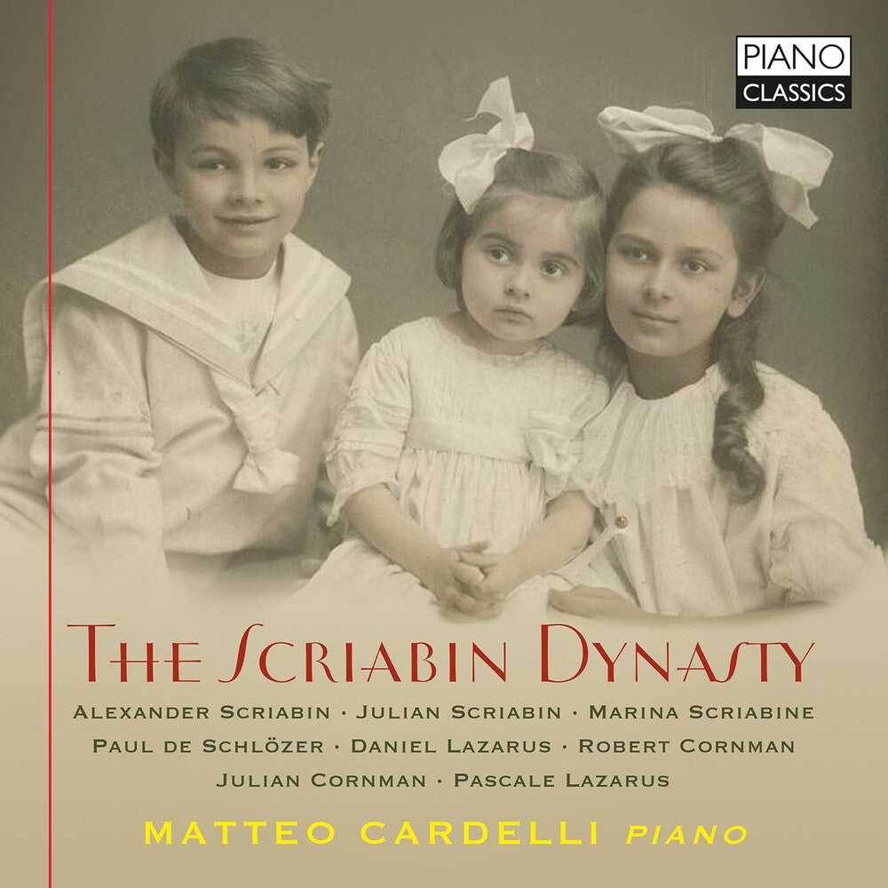 Pre-Order: Matteo Cardelli - Scriabin Dynasty [CD]