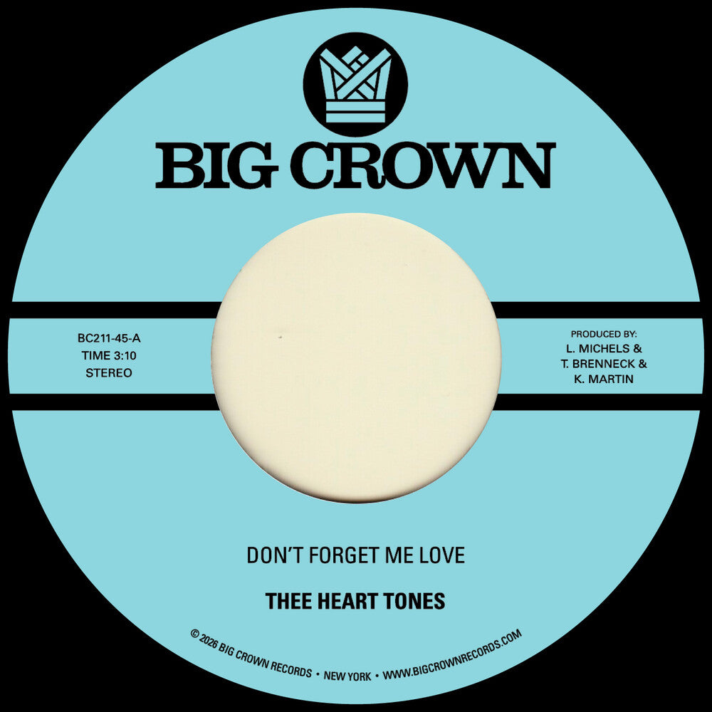 Thee Heart Tones - Don't Forget Me Love B/W Sing Your Song [7" Vinyl]