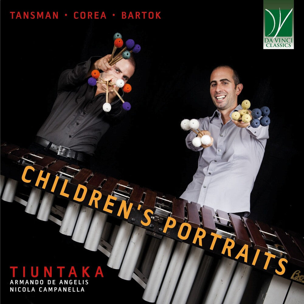 Tiuntaka - Tansman, Corea, Bartok: Children's Portraits [CD]