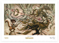 Labyrinth Knight Print - Labyrinth Knight Print - Collectibles