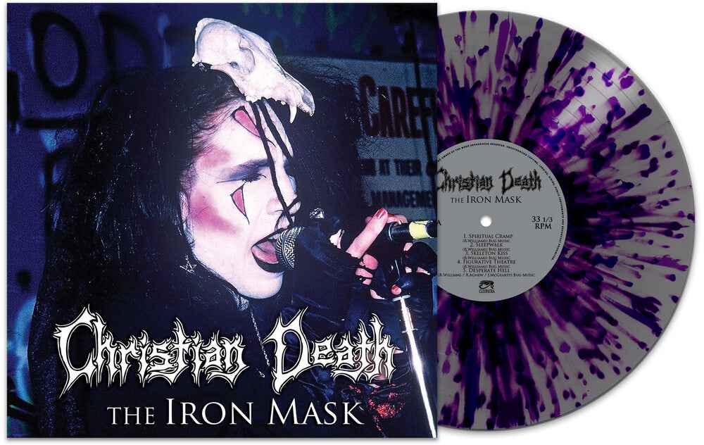 The Iron Mask [Purple/Silver Splatter] Vinyl Record