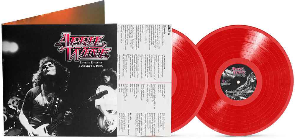 Pre-Order: Live in Denver 1980 (red Vinyl/2lp) [LP] Vinyl Record