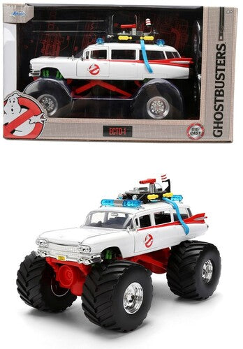 Jada 1/24 Hwr Big Rigs Monster Truck Gb Ecto-1 - Jada 1/24 Hwr Big Rigs Monster Truck Gb Ecto-1 - Collectibles