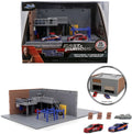 Jada Nanoscene Hwr Ff Han's Garage & Car Set - Jada Nanoscene Hwr Ff Han's Garage & Car Set - Collectibles