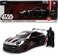 Jada 1/24 Hwr Sw Porche 911 & Darth Vader - Jada 1/24 Hwr Sw Porche 911 & Darth Vader - Collectibles