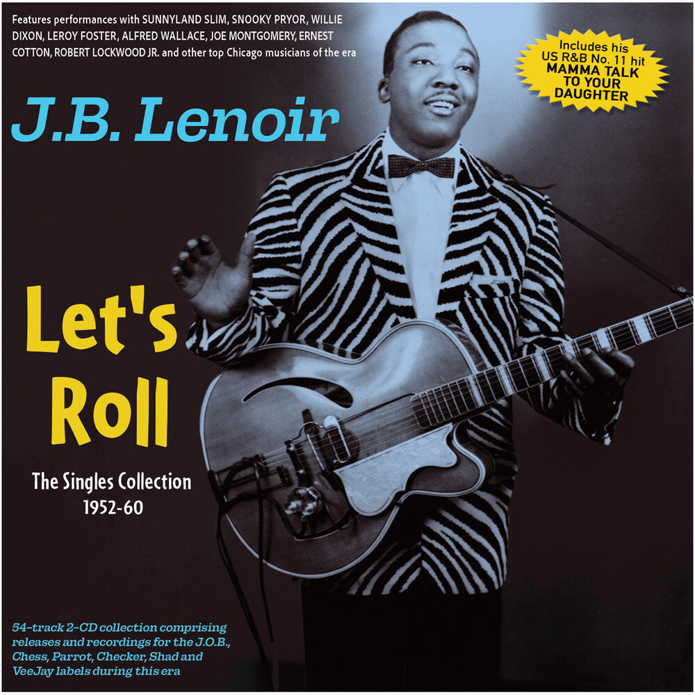 Pre-Order: Lenoir, J.B. - Let's Roll: The Singles Collection 1952-60 [CD]