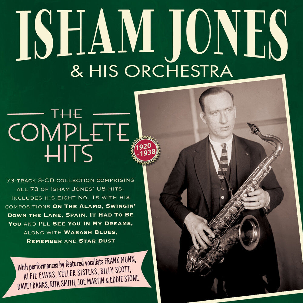 Pre-Order: Jones, Isham & His Orchestra - The Complete Hits 1920-38 [CD]