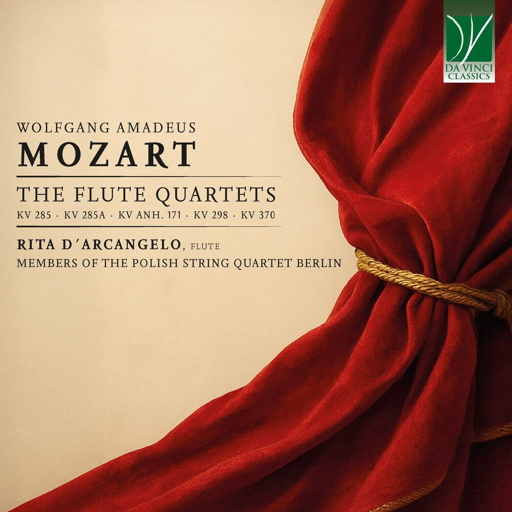 Pre-Order: Rita & Members of the Polish String Quartet Berlin DÃ¢Â€Â™arcangelo - Mozart: the Flute Quartets [CD]
