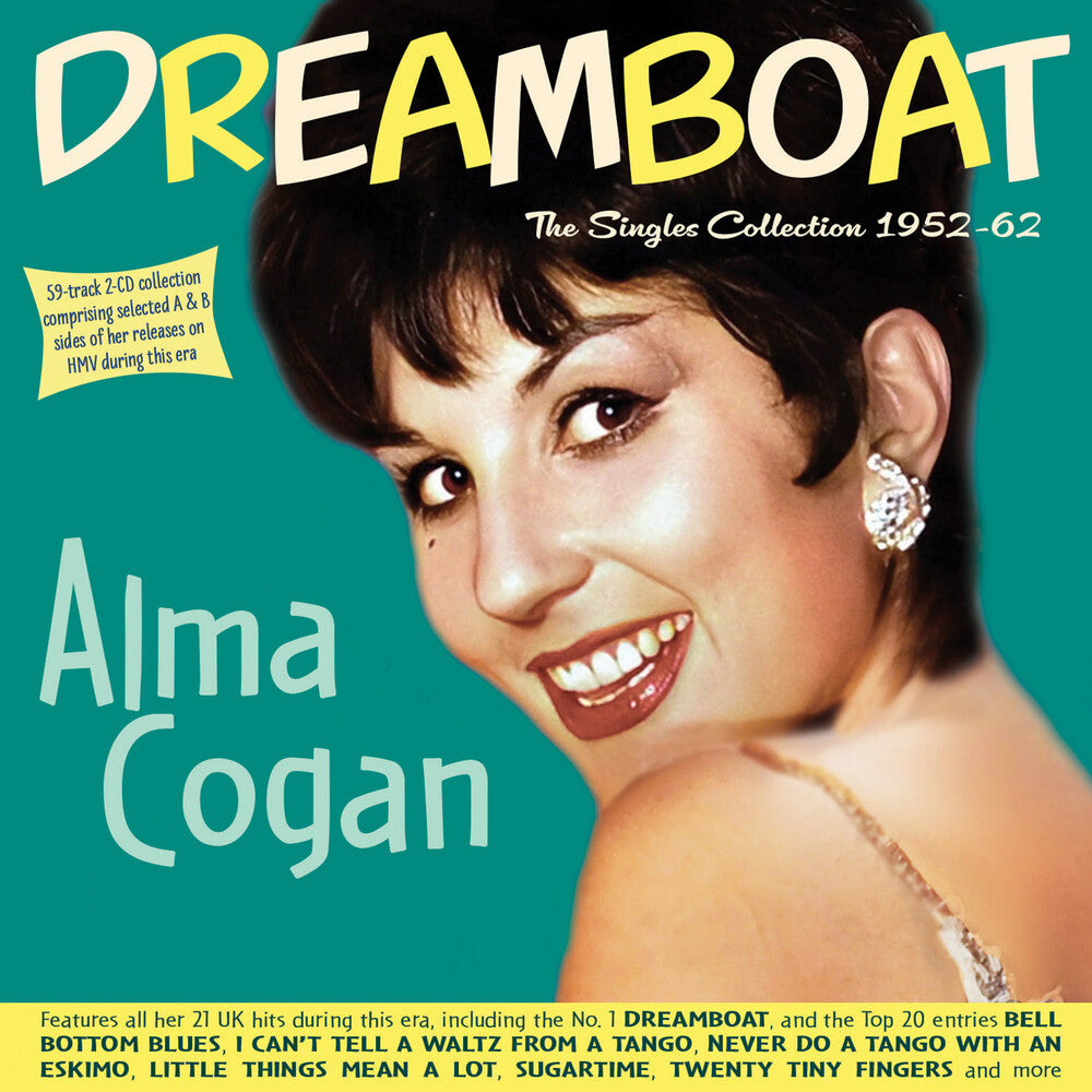 Pre-Order: Alma Cogan - Dreamboat: The Singles Collection 1952-62 [CD]