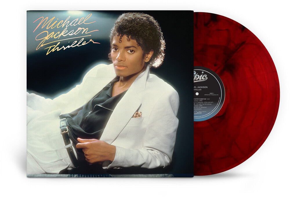 Pre-Order: Michael Jackson - Thriller - 2026 [Red & Black Marble]