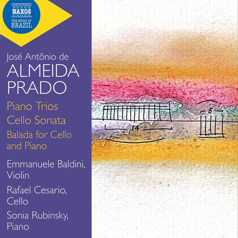 Pre-Order: Emmanuele Baldini - Almeida Prado: Pno Trios Vc Sonata Balada For Vc [CD]
