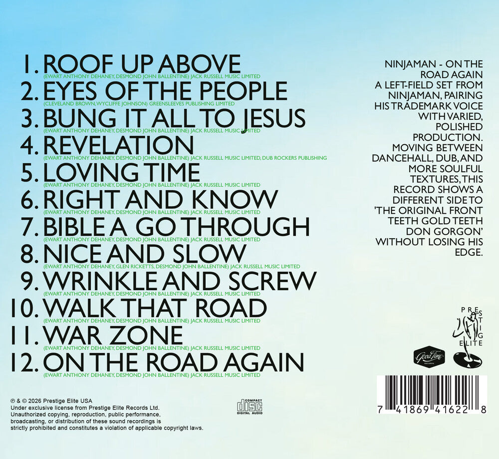 Ninjaman - On The Road Again [CD]