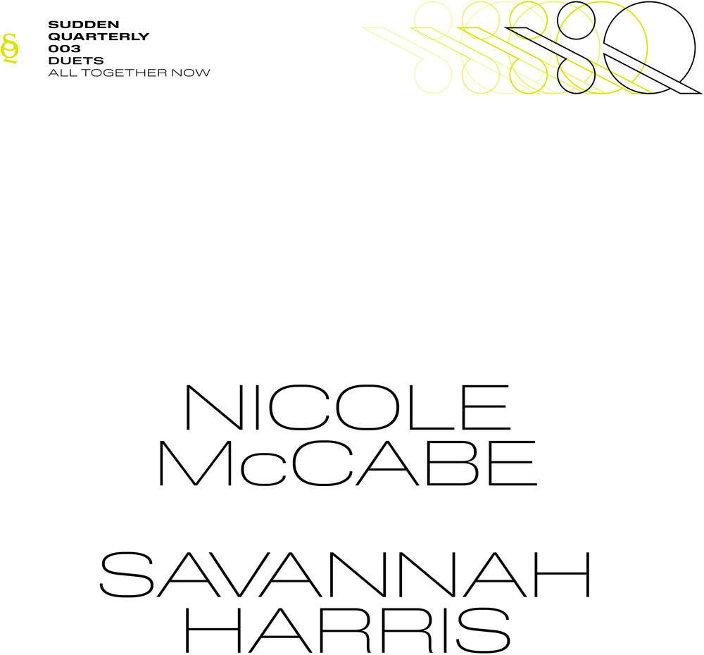 Pre-Order: Nicole Mccabe  / Harris,Savannah - All Together Now [LP]