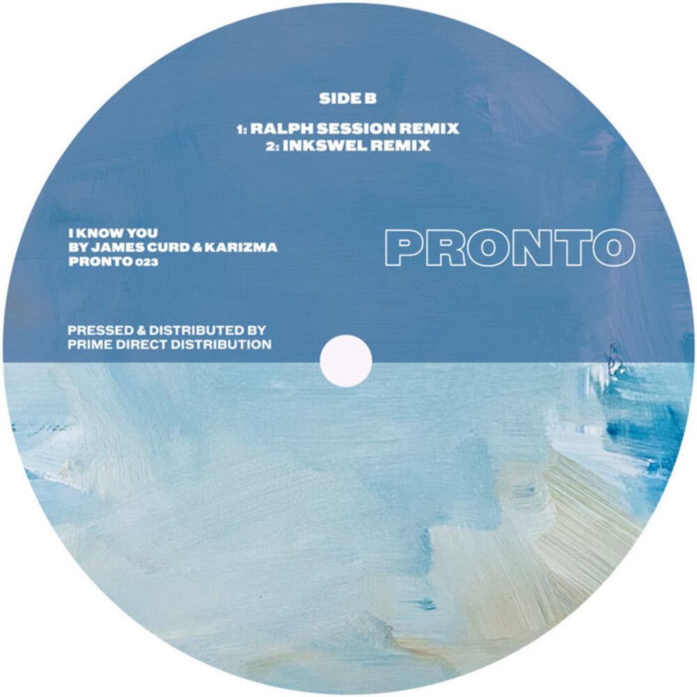 James Curd & Karizma - I Know You [12" Vinyl]