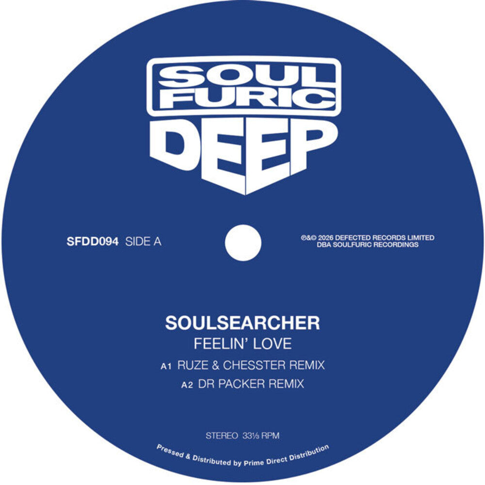 Pre-Order: Soulsearcher - Feelin' Love (2026 Remixes) [12" Vinyl]