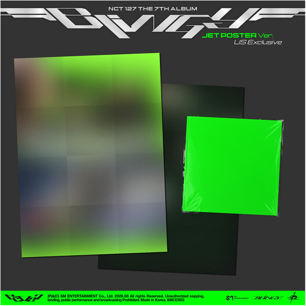Pre-Order: NCT 127 - 7th Album Blingy (Jet Poster Ver.) [CD]
