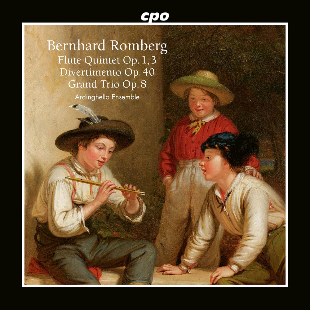 Ardinghello Ensemble – Flute Qnt Op. 1 3: Divertimento Op. 40: Grand Trio Music CD