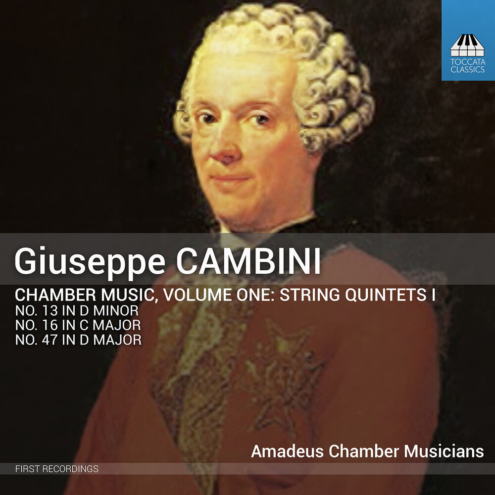 Pre-Order: Amadeus Chamber Musicians: Dmitriy Daniel Askerov - Giuseppe Cambini: Chamber Music Vol. 1 - Str Qnts [CD]