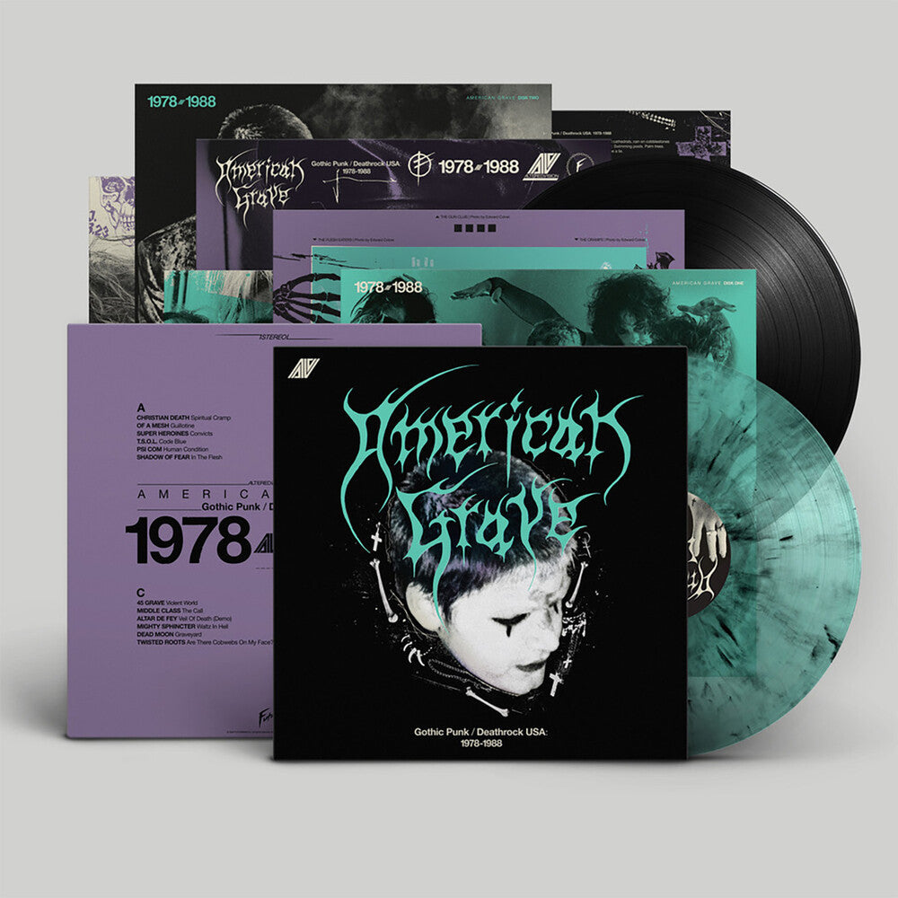 Pre-Order: American Grave (Gothic Punk / Deathrock Usa 78-88) - American Grave (Gothic Punk / Deathrock Usa 78-88) [LP]