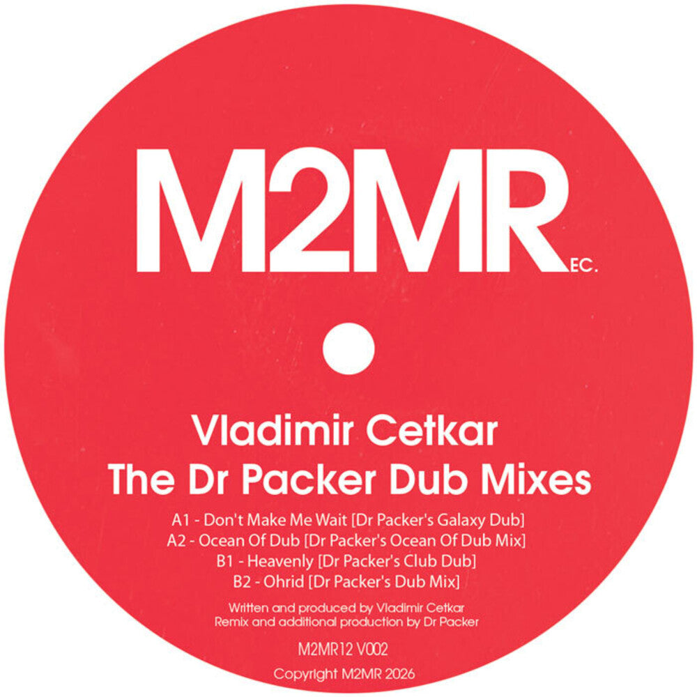 Pre-Order: Vladimir Cetkar - Dr Packer Dub Mixes [12" Vinyl]