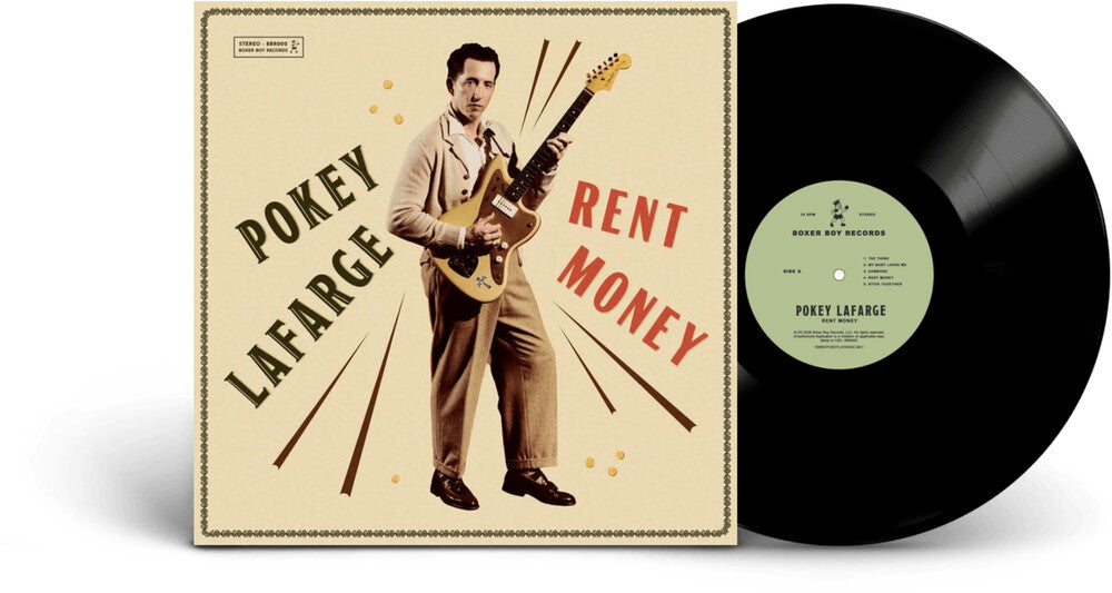 Pokey LaFarge – Rent Money (LP Vinyl) Vinyl Record