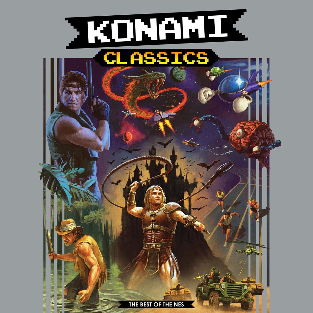 Pre-Order: Konami Kukeiha Club (Colv) (Red) (Ylw) - Konami Classics: The Best Of The Nes - O.S.T. [LP]