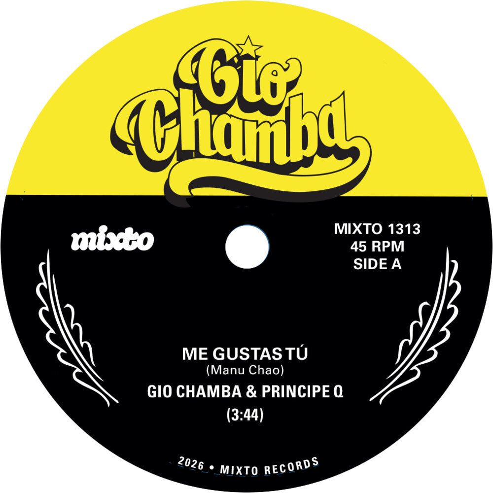 Pre-Order: Gio Chamba - Me Gustas TÃº b/w Redbone  [7" Vinyl]