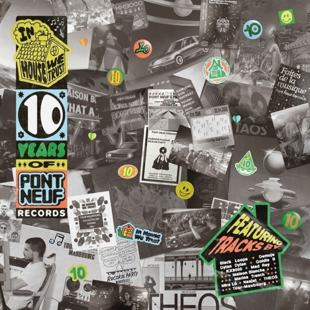 Pre-Order: Pont Neuf 10 Years: In House We Trust / Various - Pont Neuf 10 Years: In House We Trust / Various [LP]