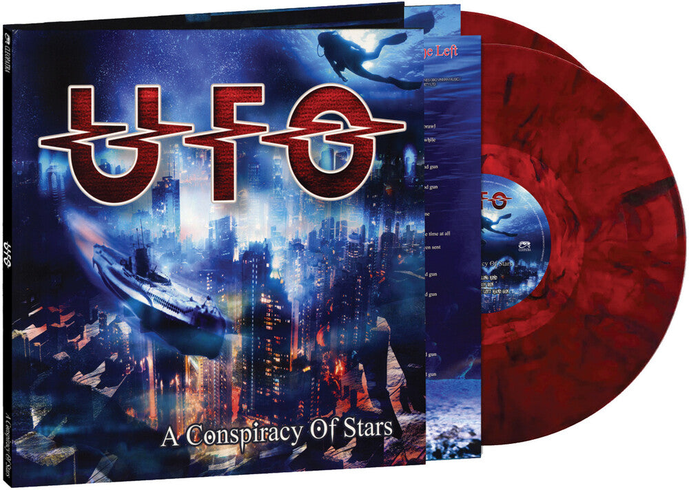 Pre-Order: UFO - A Conspiracy Of Stars [Red / Black Marble]