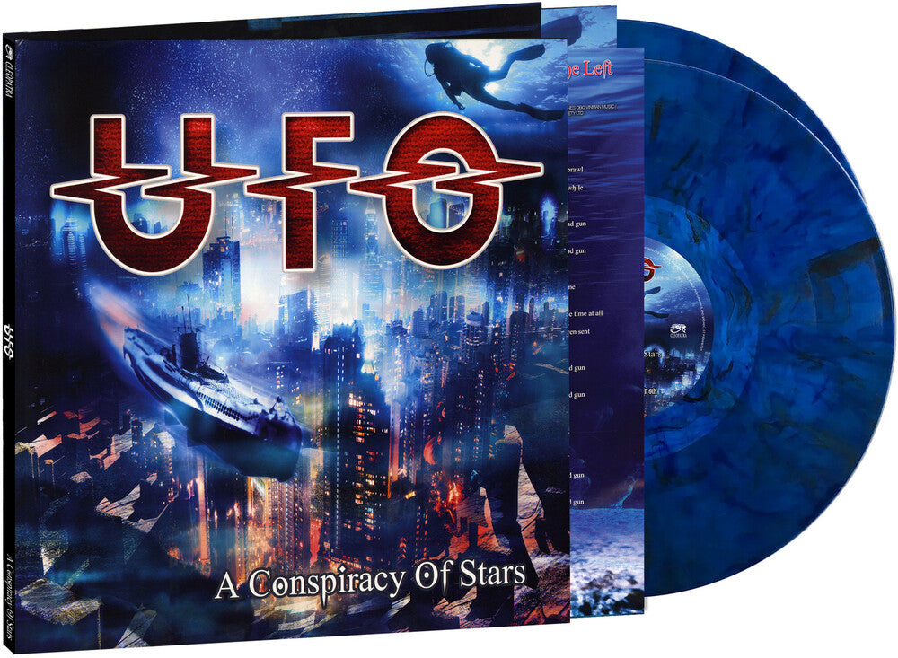 Pre-Order: UFO - A Conspiracy Of Stars [Blue / Black Marble]