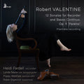 Pre-Order: Heidi Fardell - Robert Valentine: 12 Sons For Recorder & Basso Con [CD]