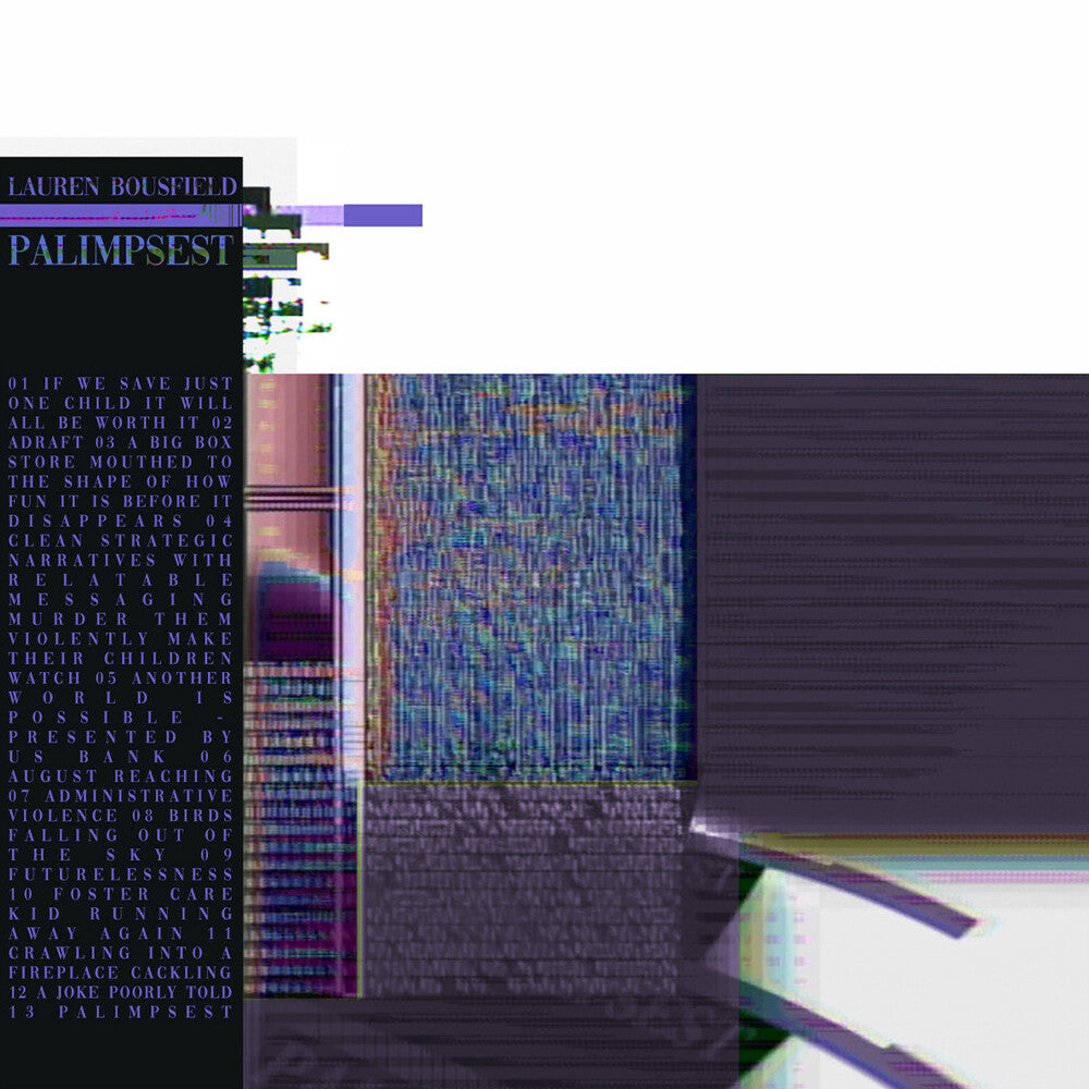 Pre-Order: Lauren Bousfield - Palimpsest [Translucent Blue & Grey] Vinyl Record