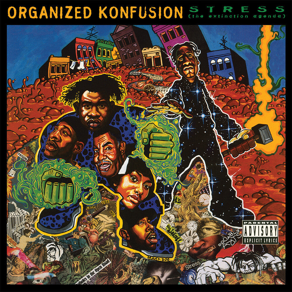 Pre-Order: Organized Konfusion - Stress: The Extinction Agenda [First-ever official double vinyl pressing]