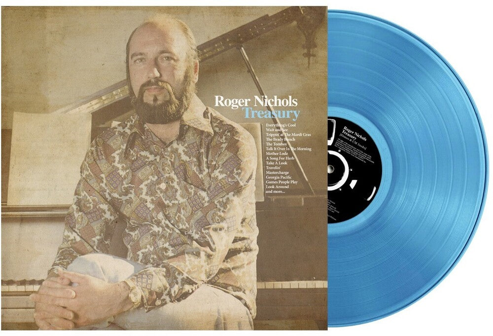 Pre-Order: Roger Nichols  & The Small Circle Of Friends - Roger Nichols Treasury (Demo & Cm Tracks) (Blue) [LP]