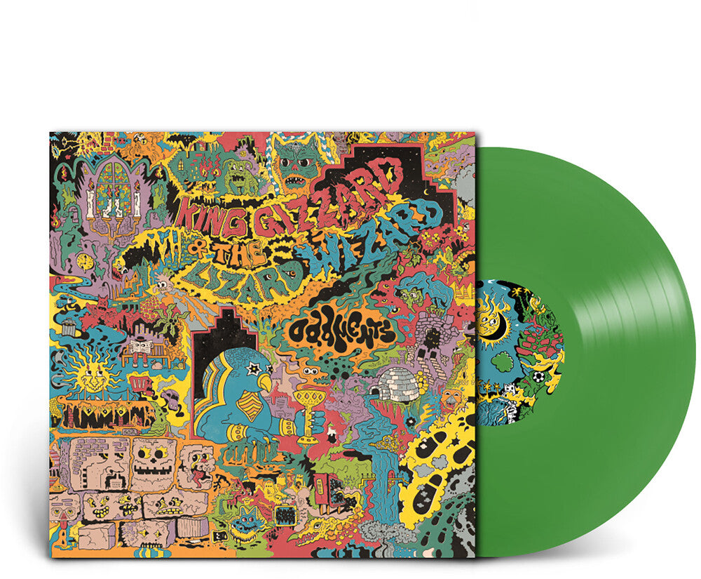 Pre-Order: King Gizzard & The Lizard Wizard - Oddments - Injection Molded Pet Ecosonic [Colored Vinyl] Vinyl Record