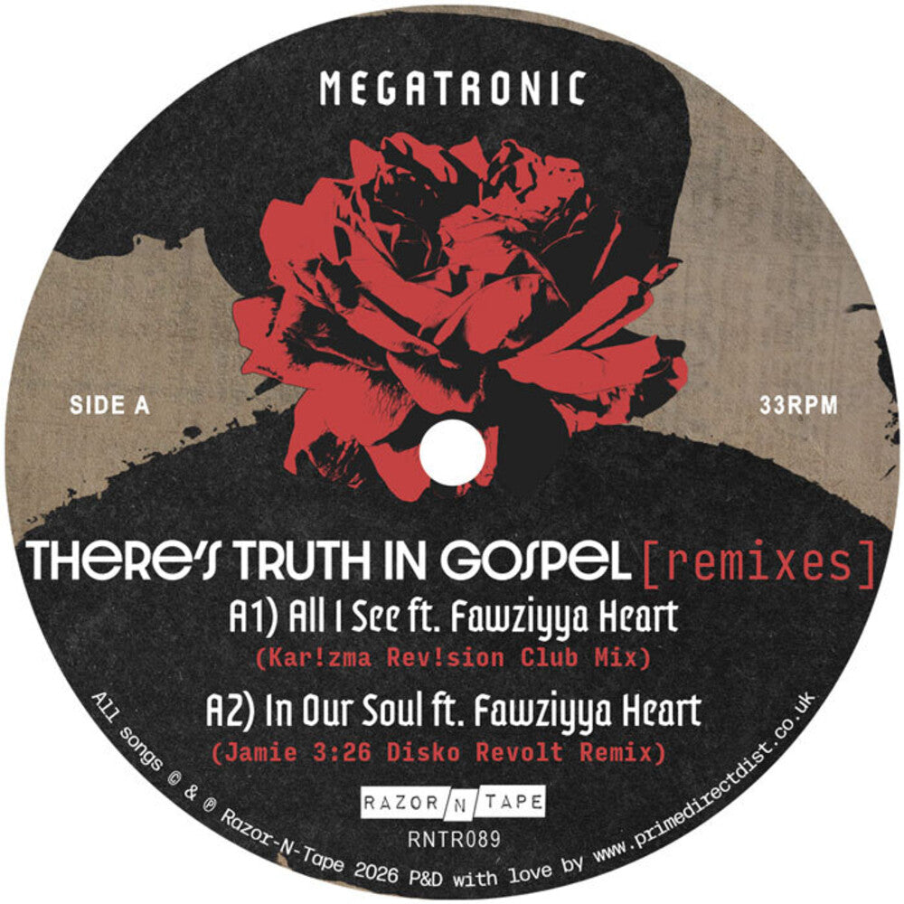Pre-Order: Megatronic - There's Truth In Gospel (Remixes) [12" Vinyl]