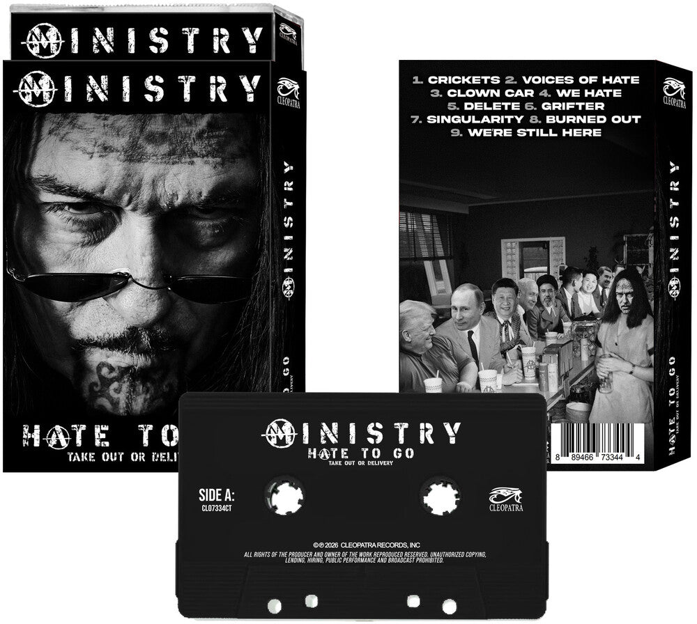 Ministry - Hate To Go - Take Out Or Delivery Cassette Tape