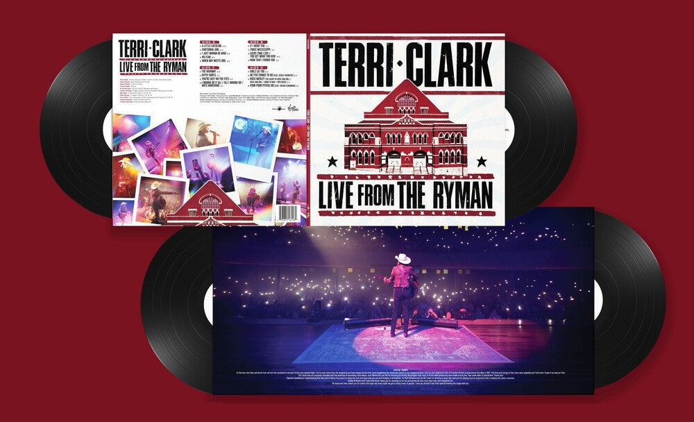 Pre-Order: Terri Clark - Terri Clark: Live From The Ryman [LP] Vinyl Record