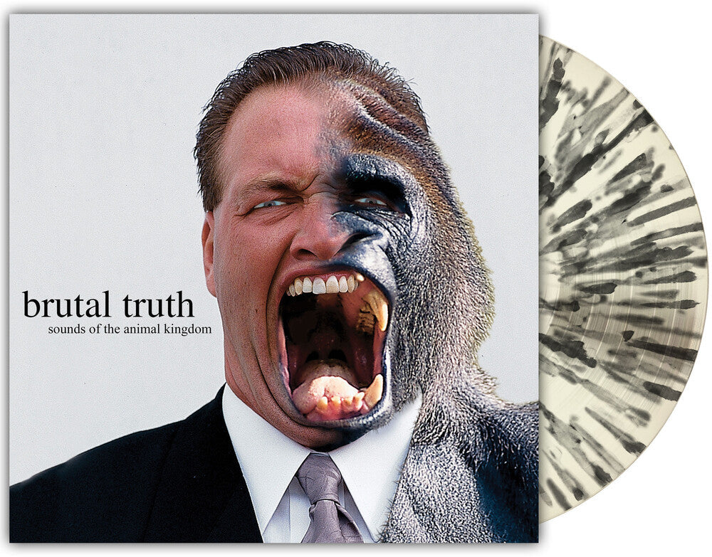 Brutal Truth - Sounds of the Animal Kingdom - 2026 Reissue [Bone White with Splatter] Vinyl Record