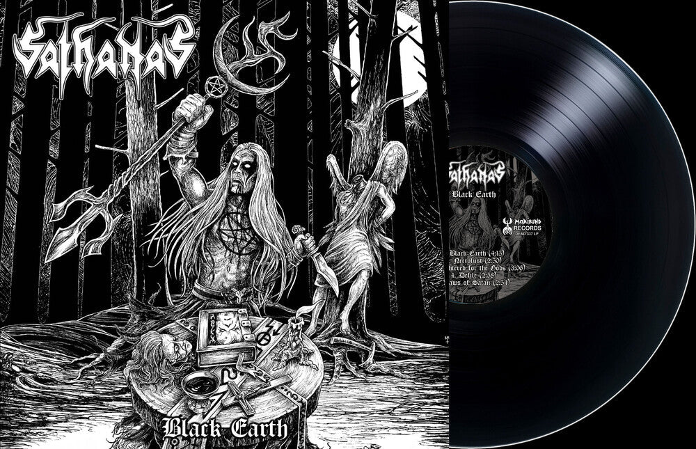 Sathanas - Black Earth [Limited Edition] Vinyl Record