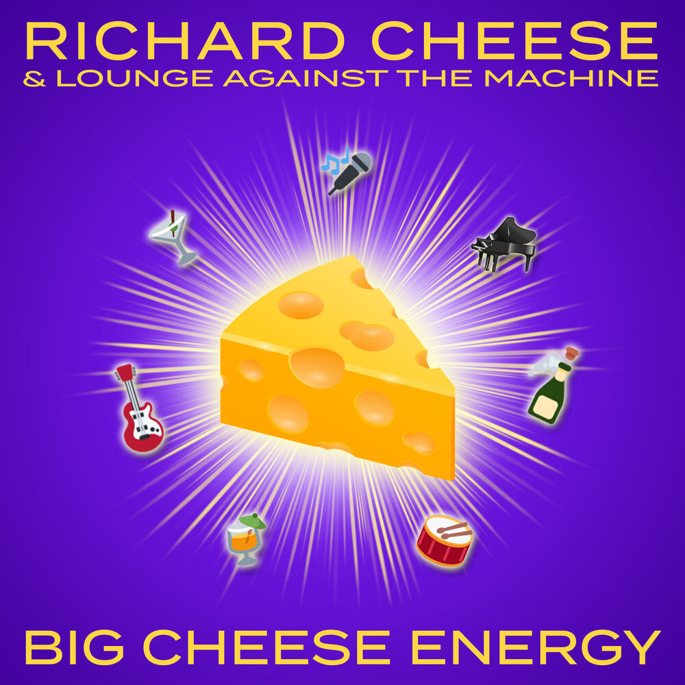 Richard Cheese - Big Cheese Energy - Yellow [Colored Vinyl] (Ylw) Vinyl Record