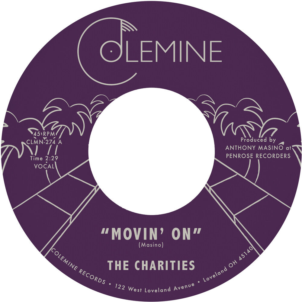 Pre-Order: Charities - Movin' On / I'm Still Learning How [7" Vinyl] Vinyl Record
